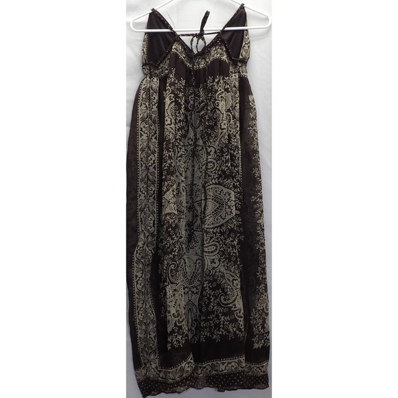 🟢👗Magic Paisley Print Sun Dress Size M - Picture 2 of 9